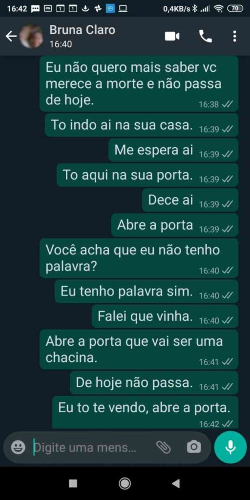 Feedback de aluna Benini Squad 1